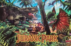 Stern Jurassic Park Pro Translite